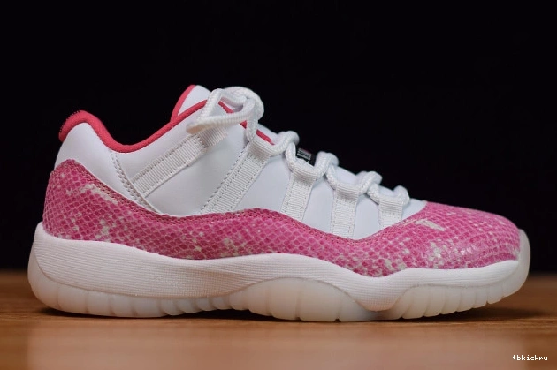 Cheap TBkick Jordan Snakeskin Low Pink AH7860-106 11 Air WMNS 0802
